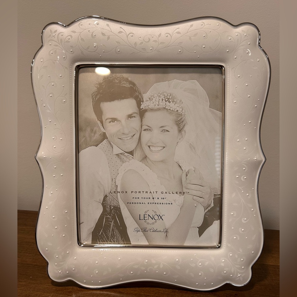 Elegant Lenox 8 x 10 picture frame, ‘Opal Innocence’ 6225924